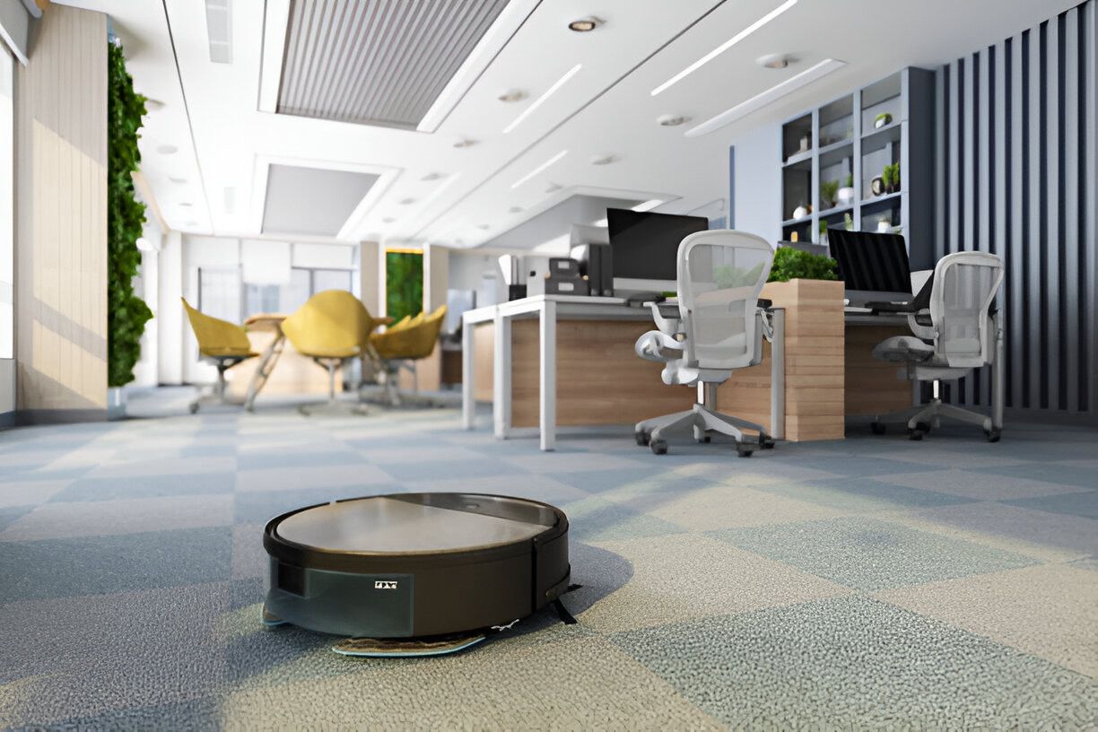 Smart Office Cleaning: Integrating Robotics and Automation